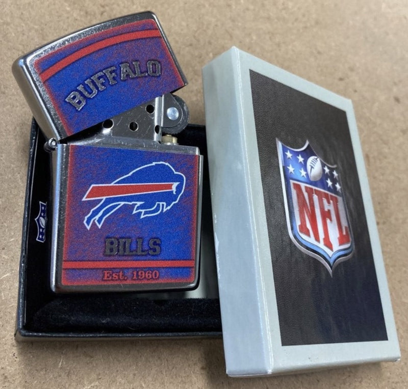 Zippo NFL Draft Los Angeles Chargers White Matte Windproof Lighter